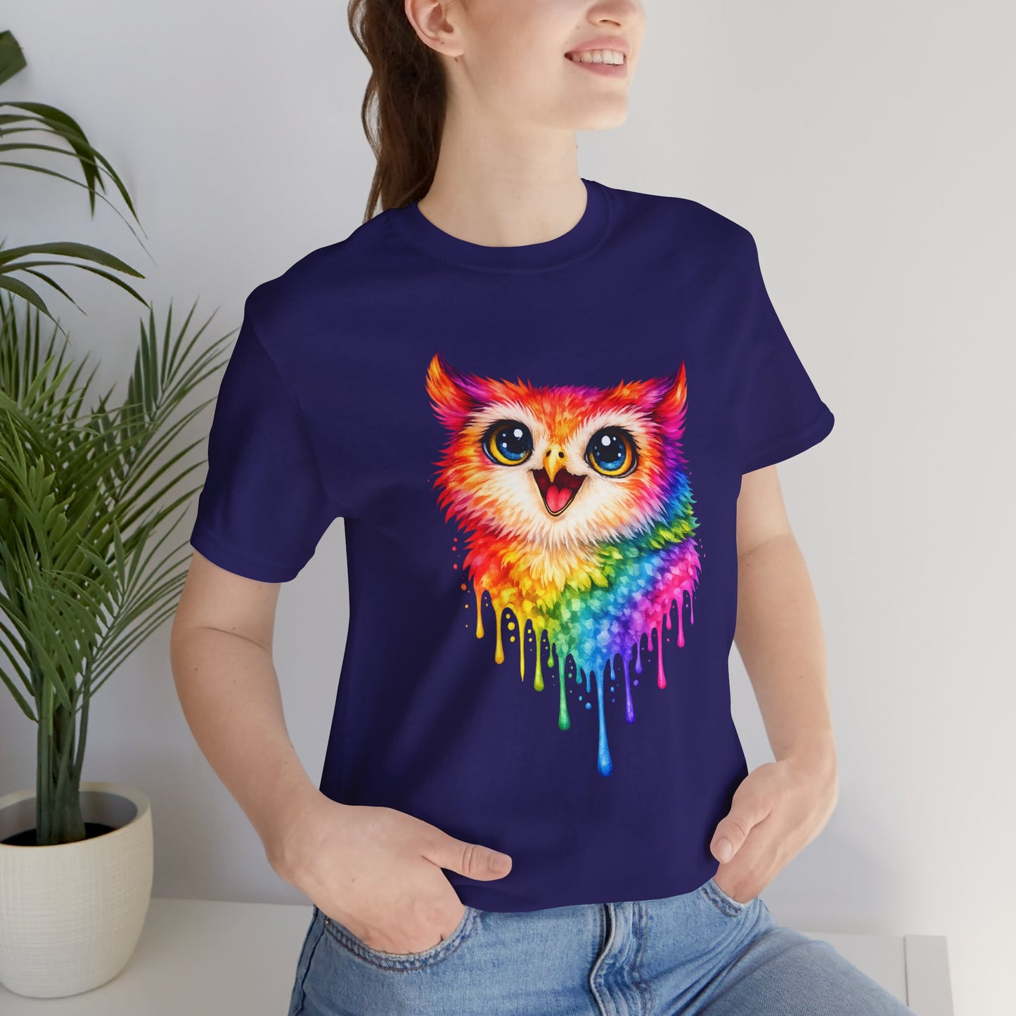 Watercolor Wildlife Owl T-Shirt