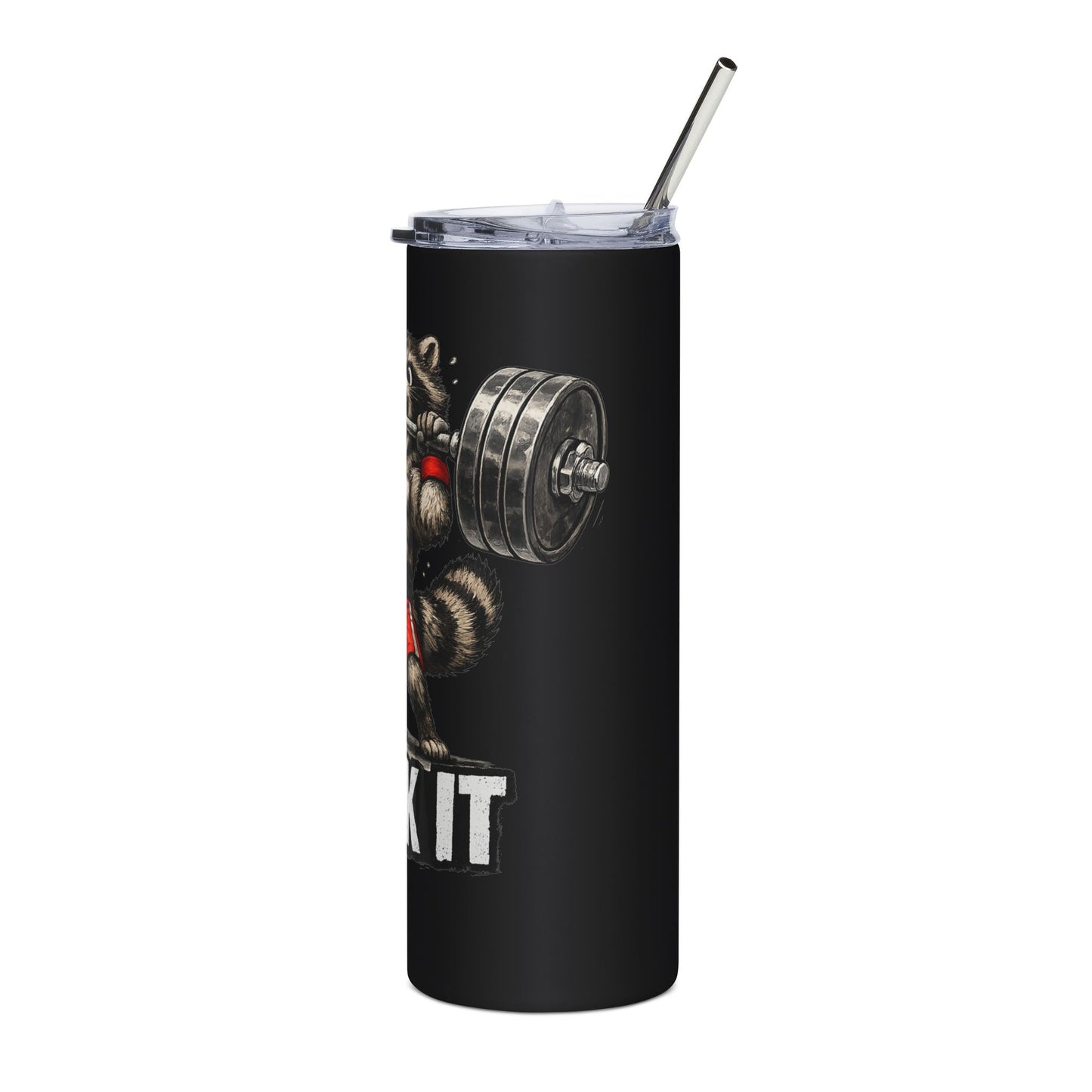 Work It Raccoon 20oz Stainless Steel Tumbler