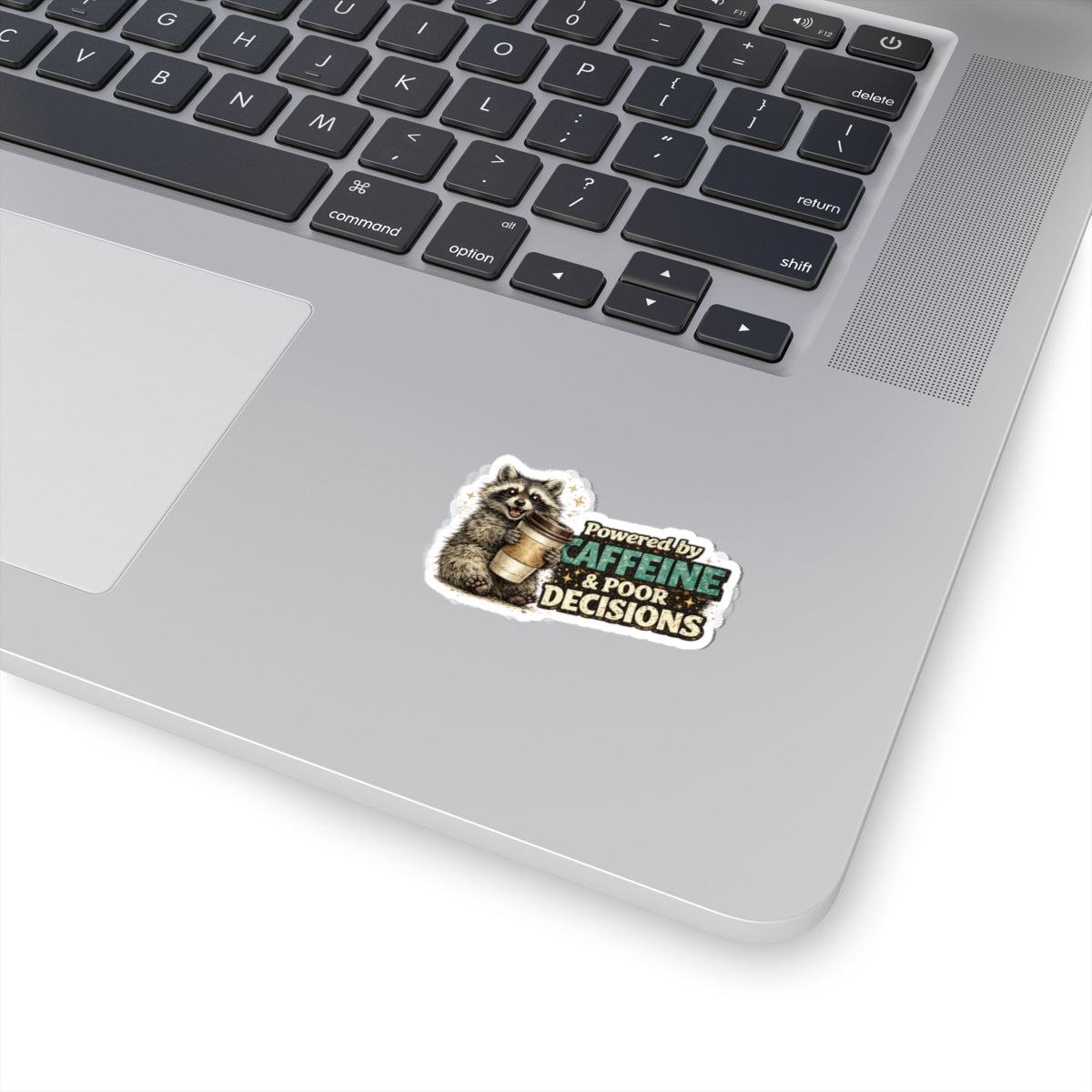 Powered By Raccoon Stickers