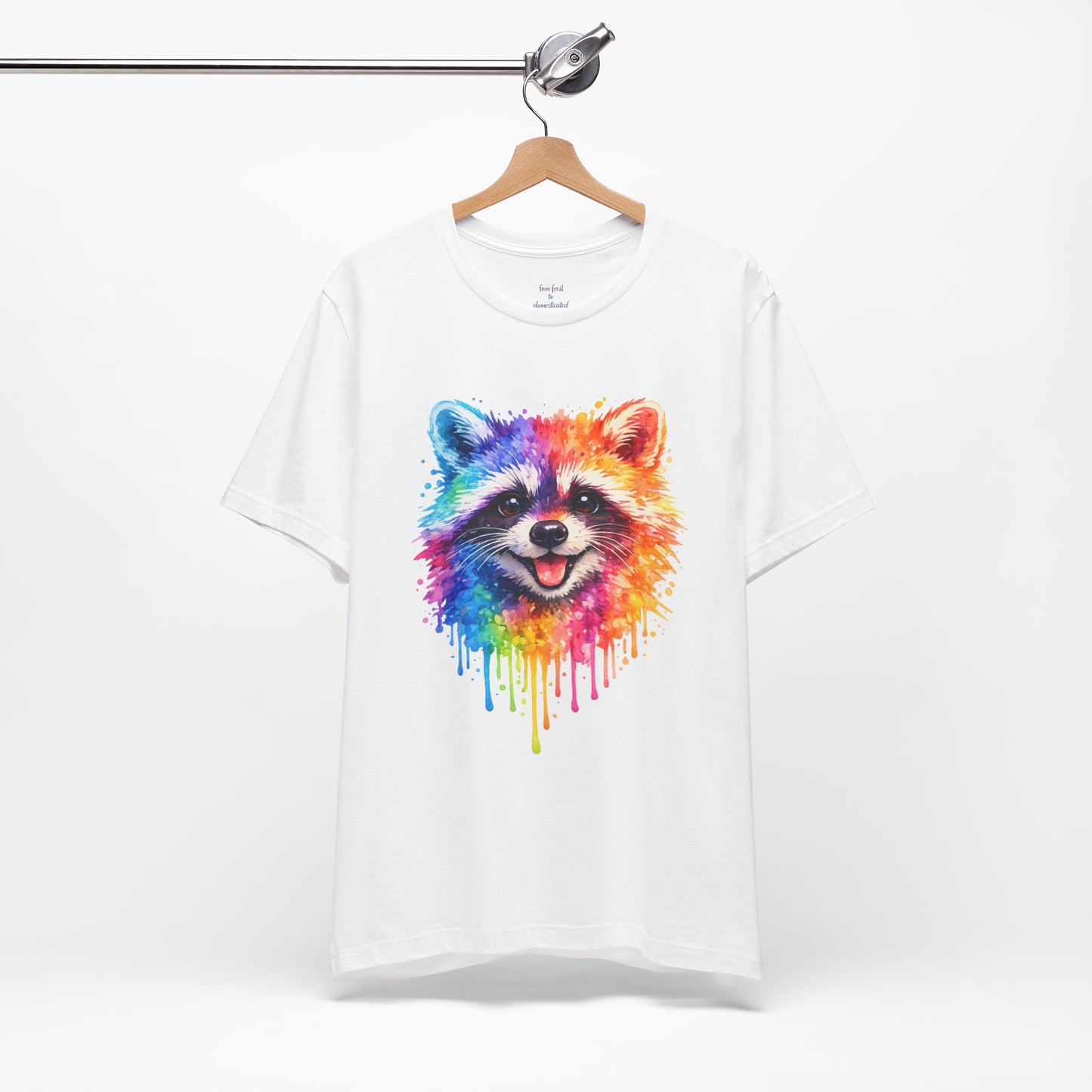 Watercolor Wildlife Raccoon T-Shirt