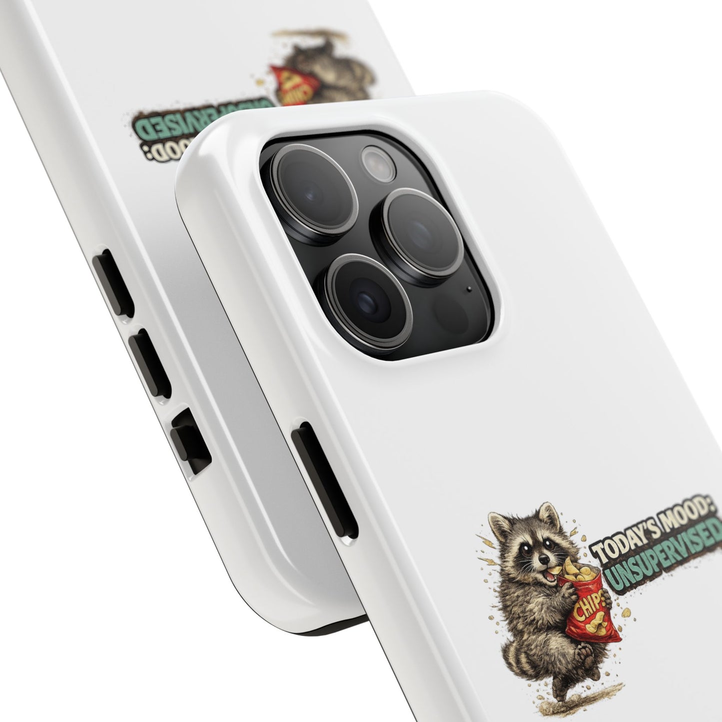 Today's Mood Raccoon Phone Case — Tough & Cute Protective Phone Cover