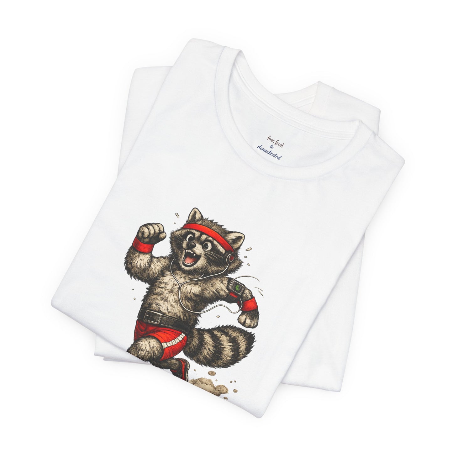 Can't Catch Me Raccoon T-shirt