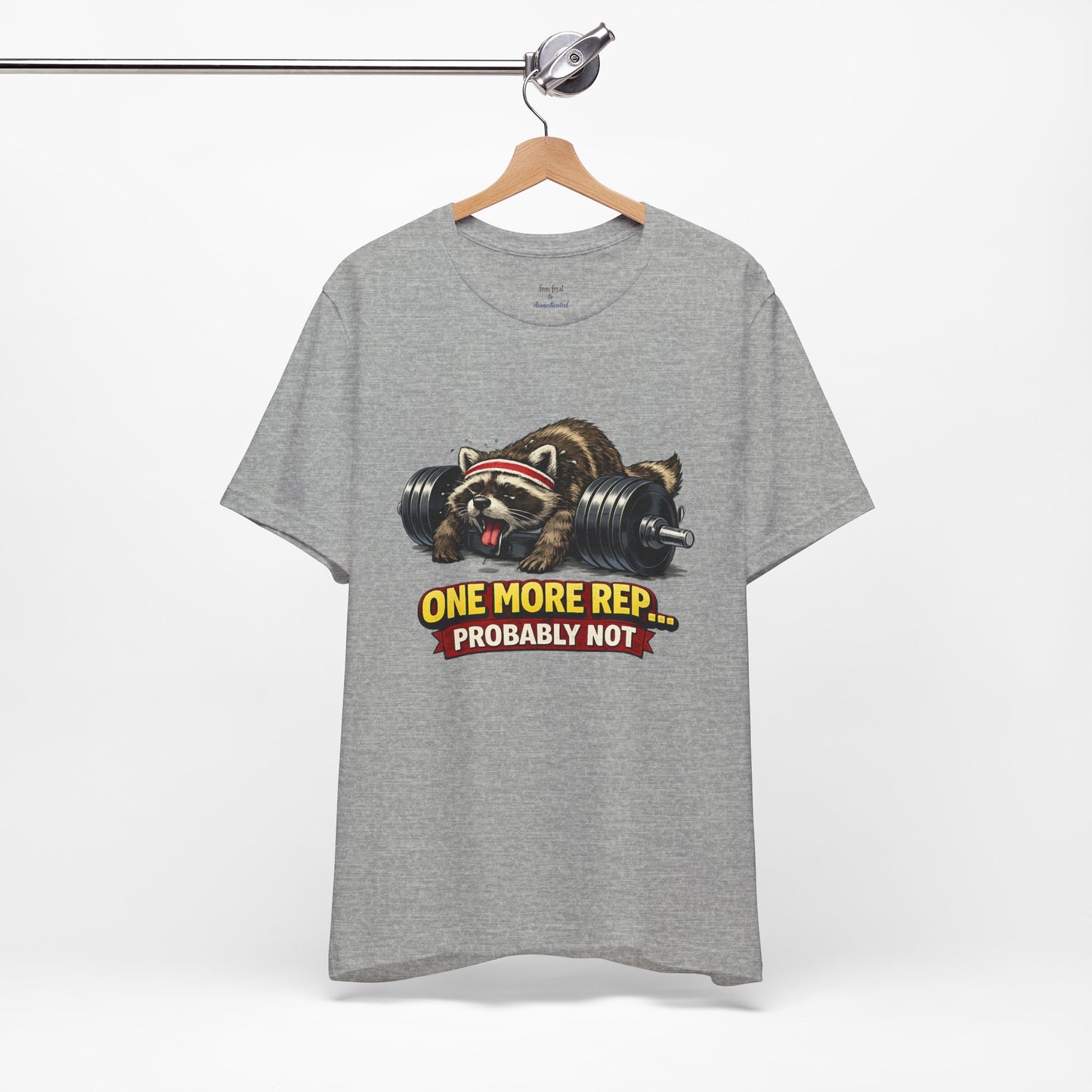 One More Rep Raccoon T-shirt