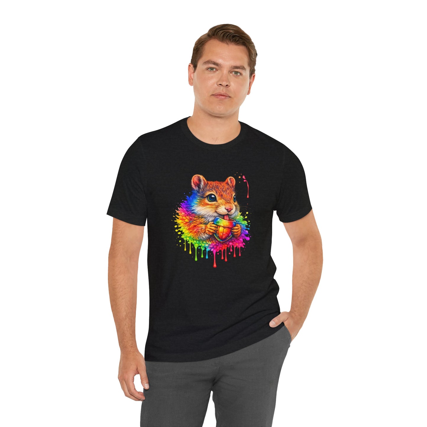 Watercolor Wildlife Squirrel T-Shirt