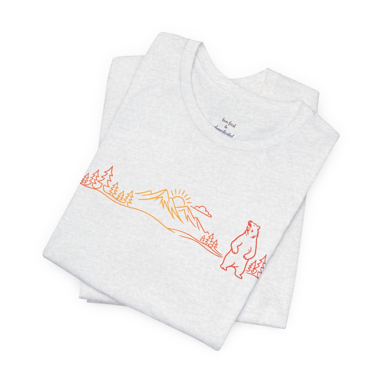 Standing Bear Mountain Scene Tee