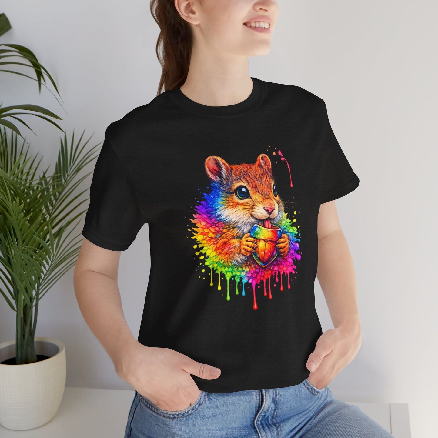 Watercolor Wildlife Squirrel T-Shirt