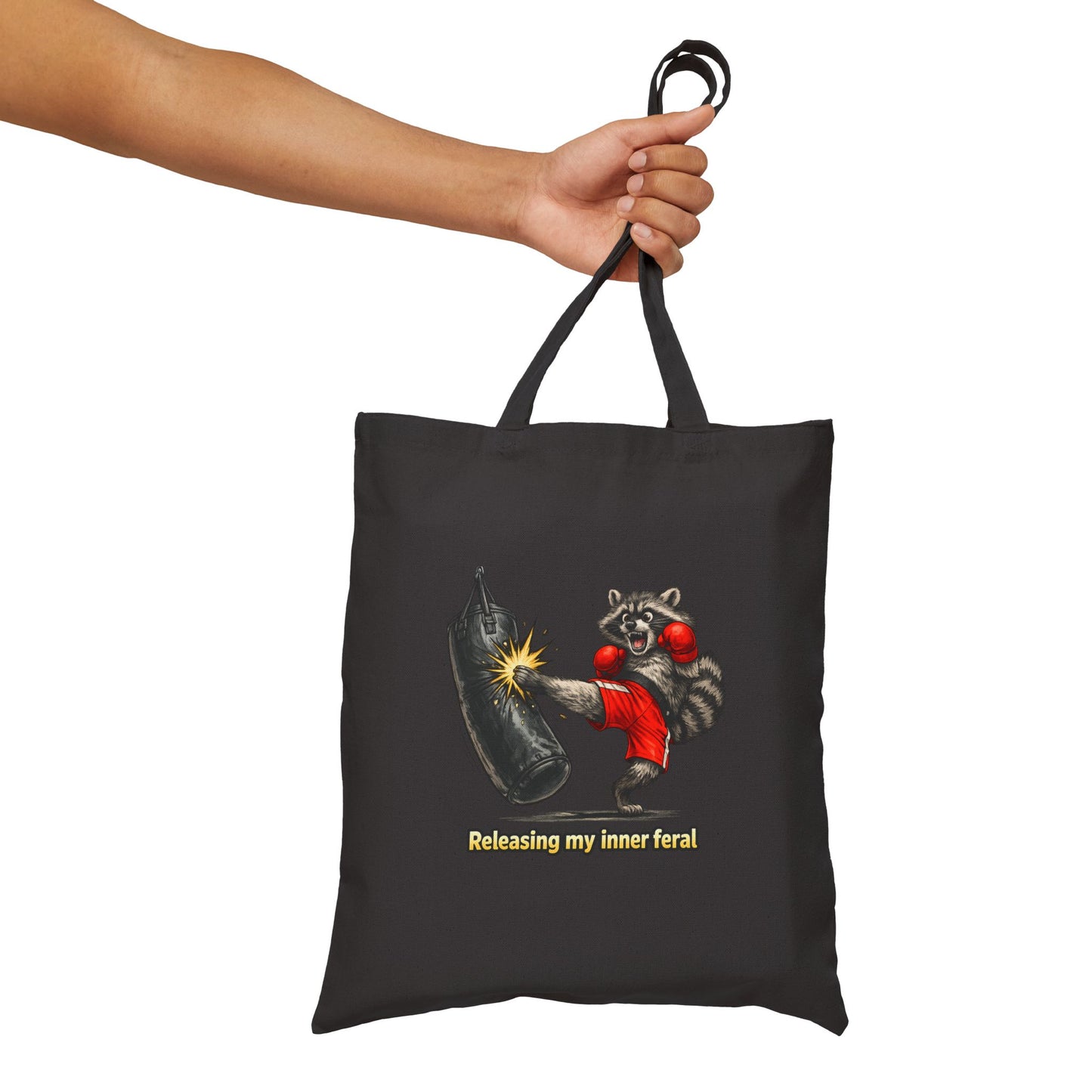 Inner Feral Canvas Tote Bag