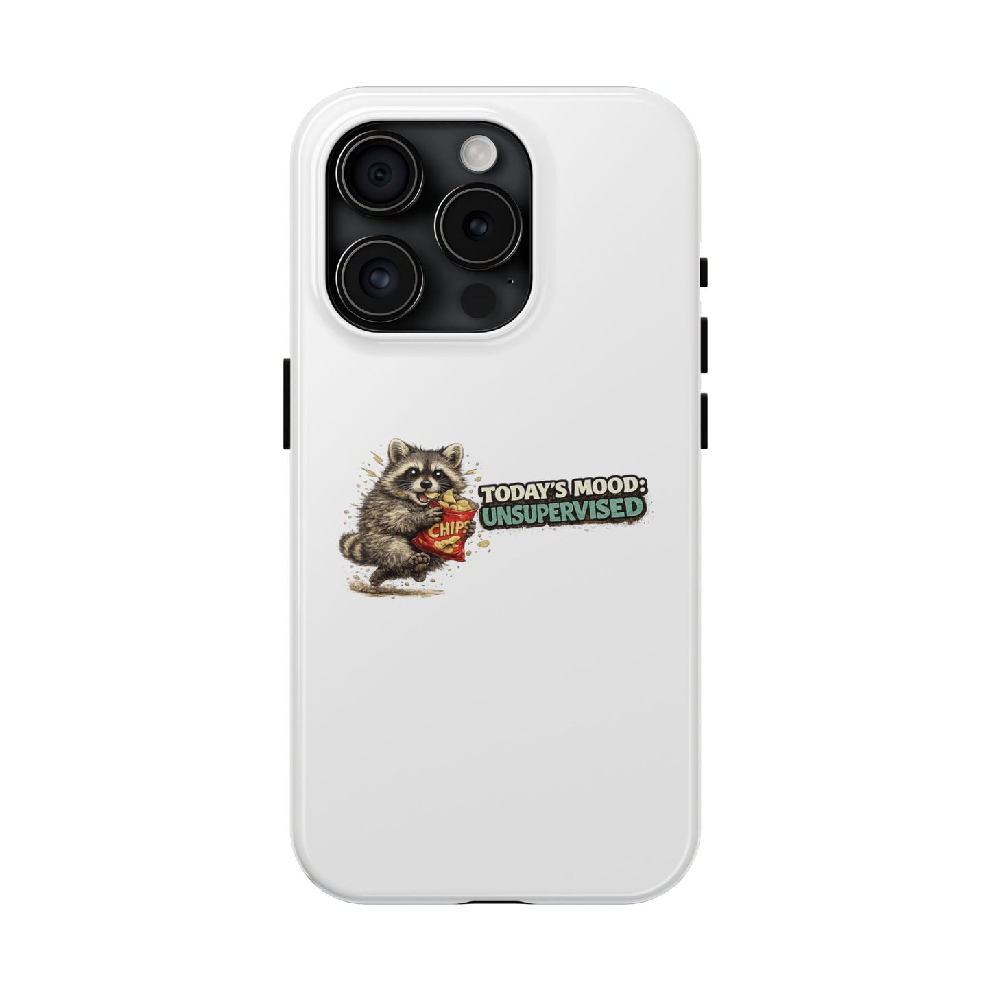 Today's Mood Raccoon Phone Case — Tough & Cute Protective Phone Cover