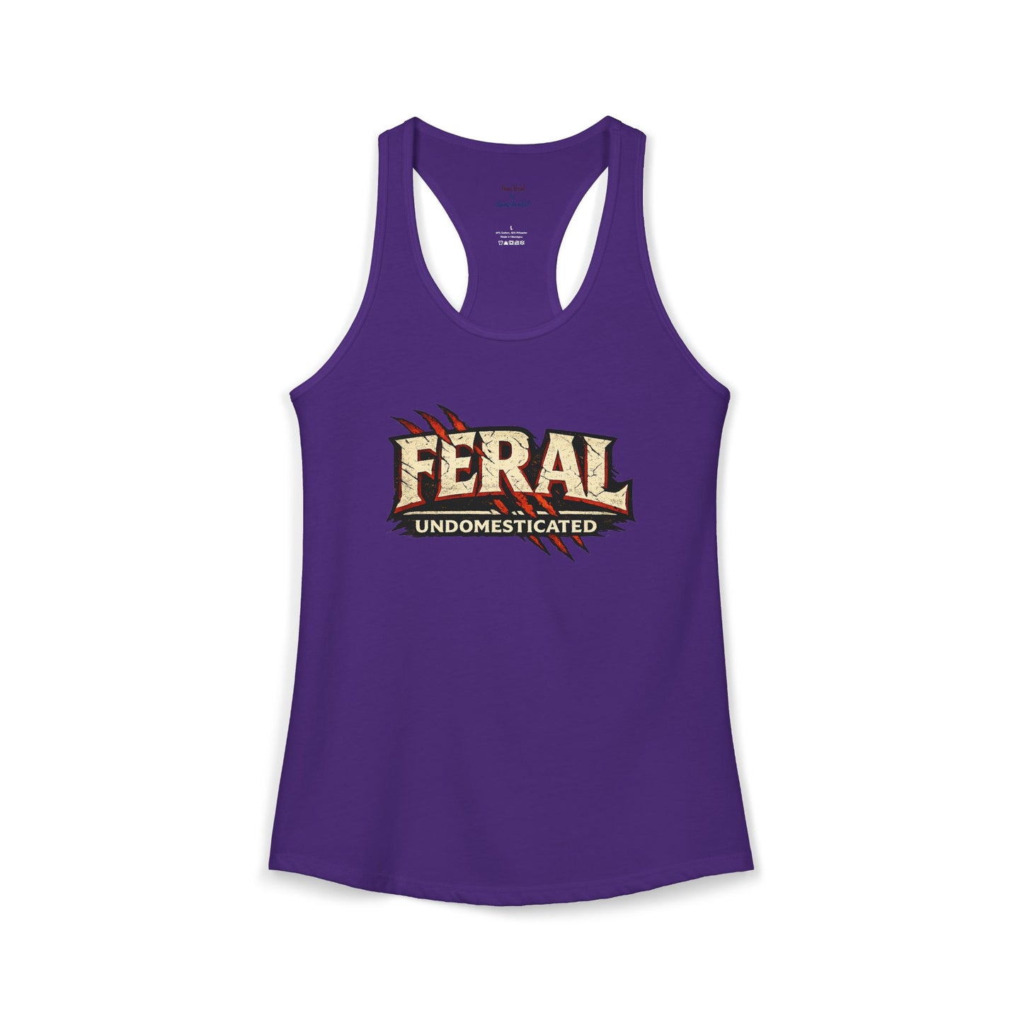 Feral/Undomesticated Racerback Tank