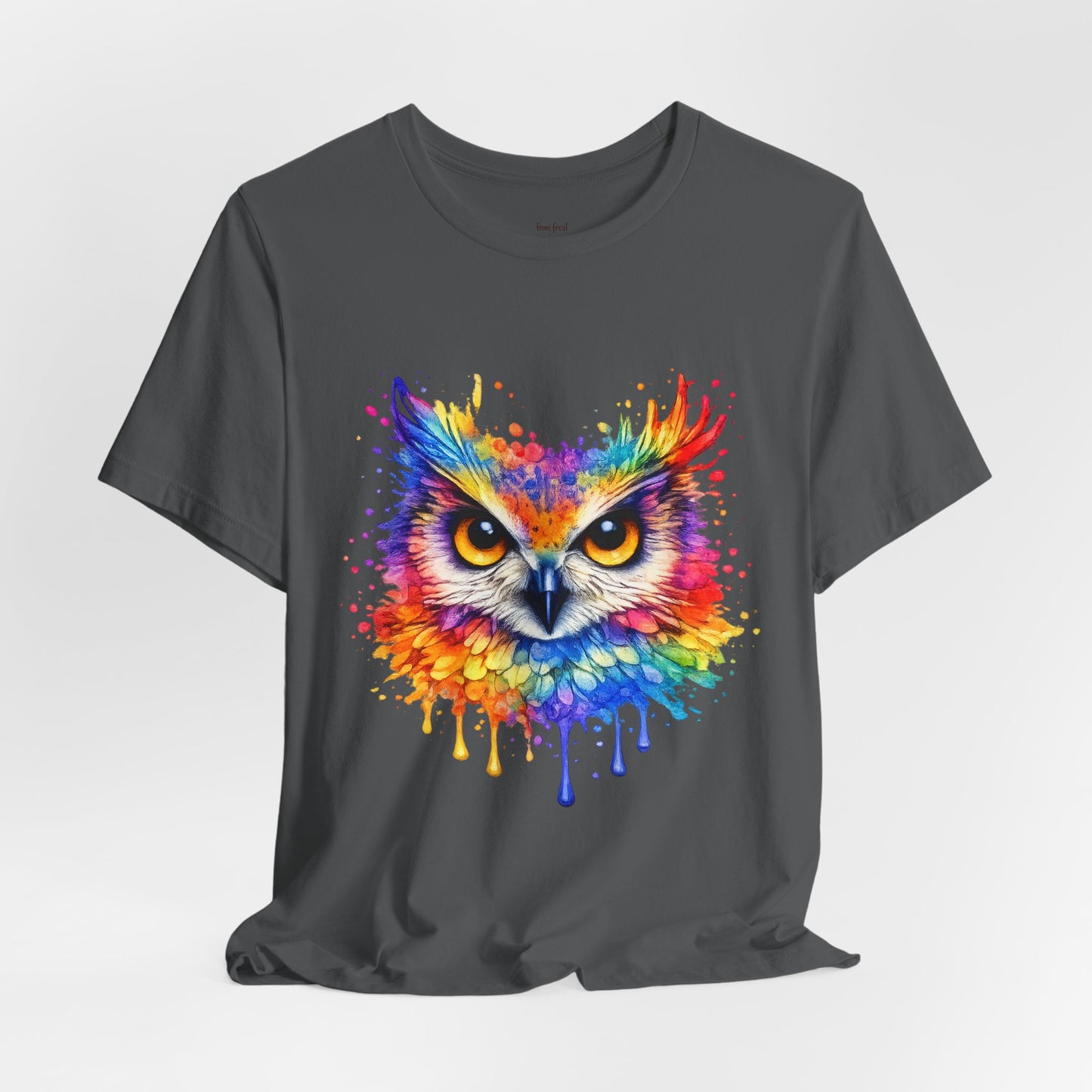 Watercolor Wildlife Owl T-Shirt