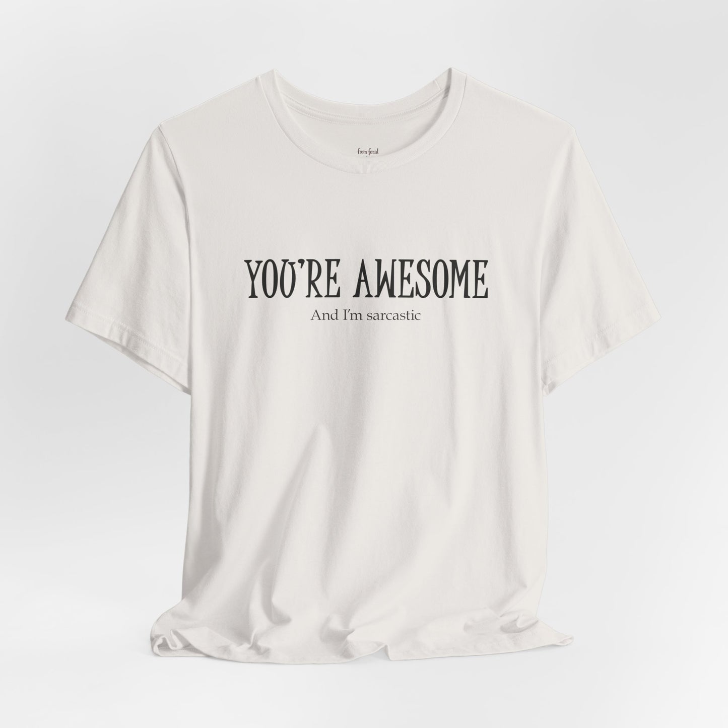 You're Awesome (And I'm Sarcastic) T-Shirt
