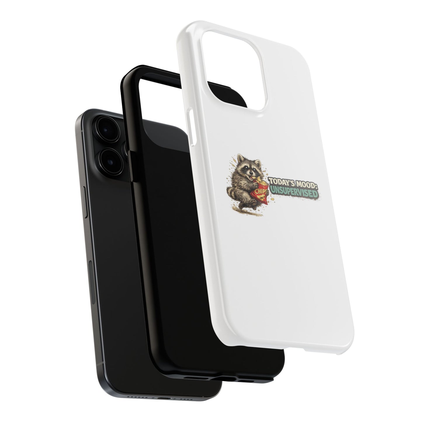 Today's Mood Raccoon Phone Case — Tough & Cute Protective Phone Cover