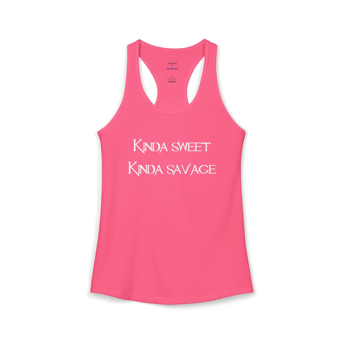 Kinda Both Racerback Tank
