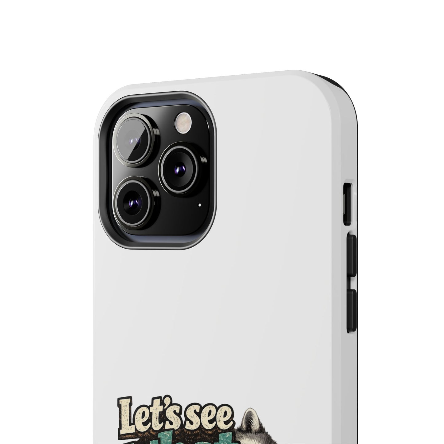 Peek & See Raccoon Phone Case — Tough & Cute Protective Phone Cover