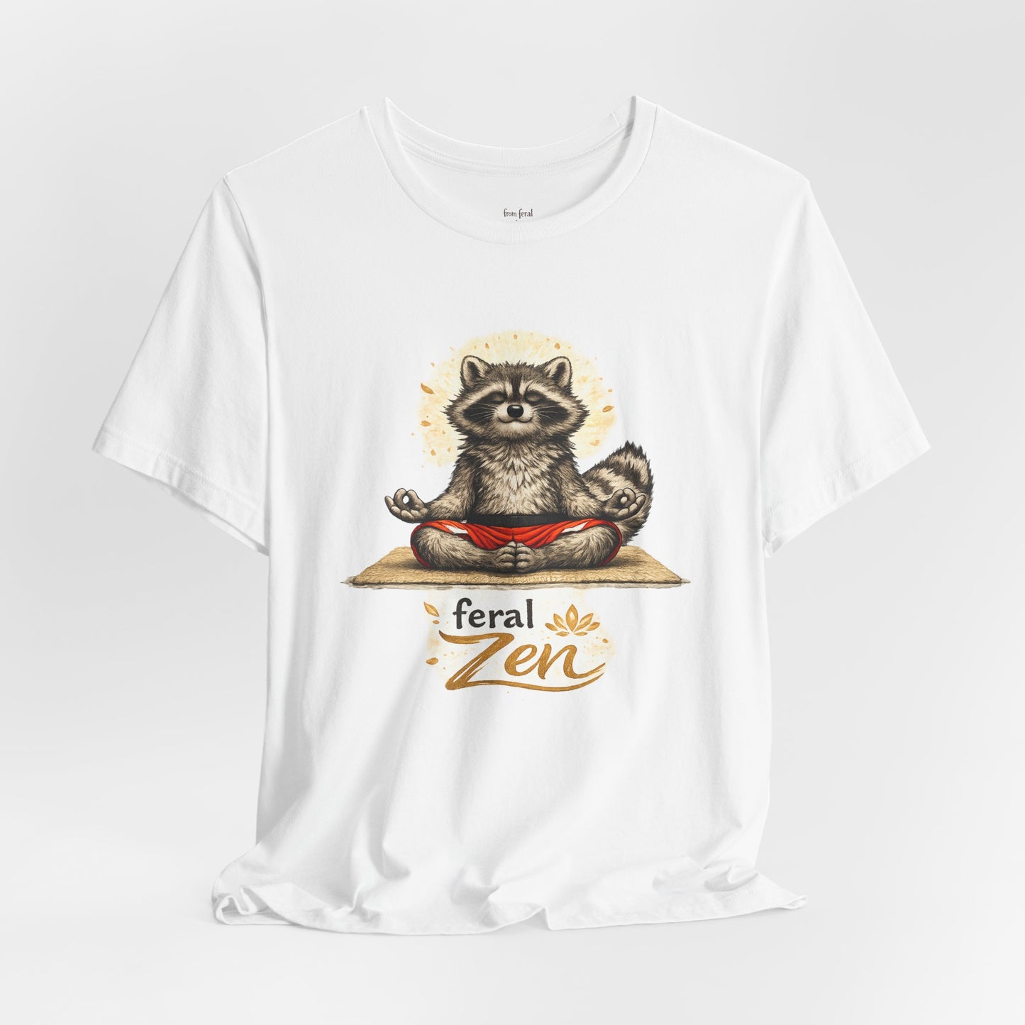 Feral Zen Raccoon T-shirt
