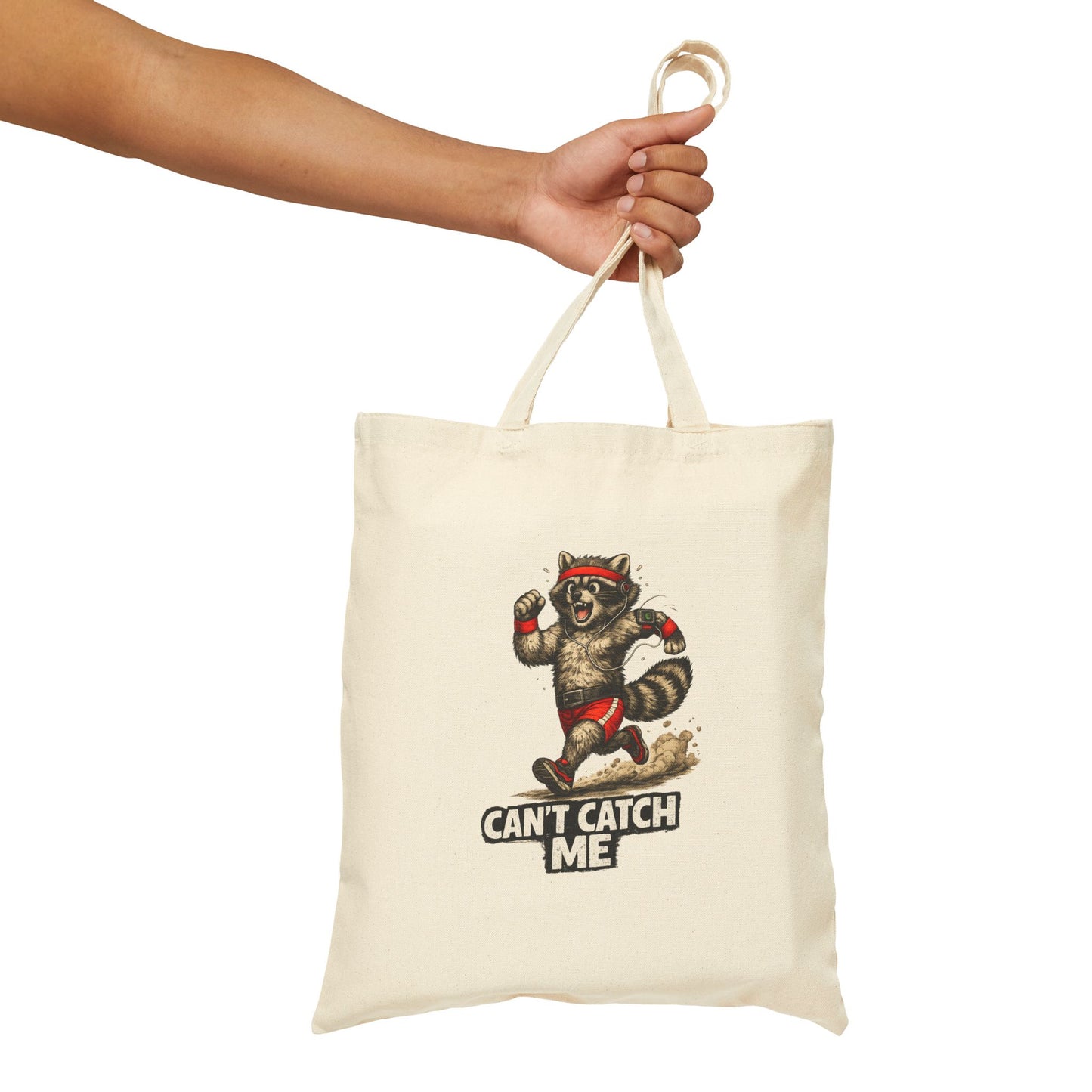 Can't Catch Me Canvas Tote Bag