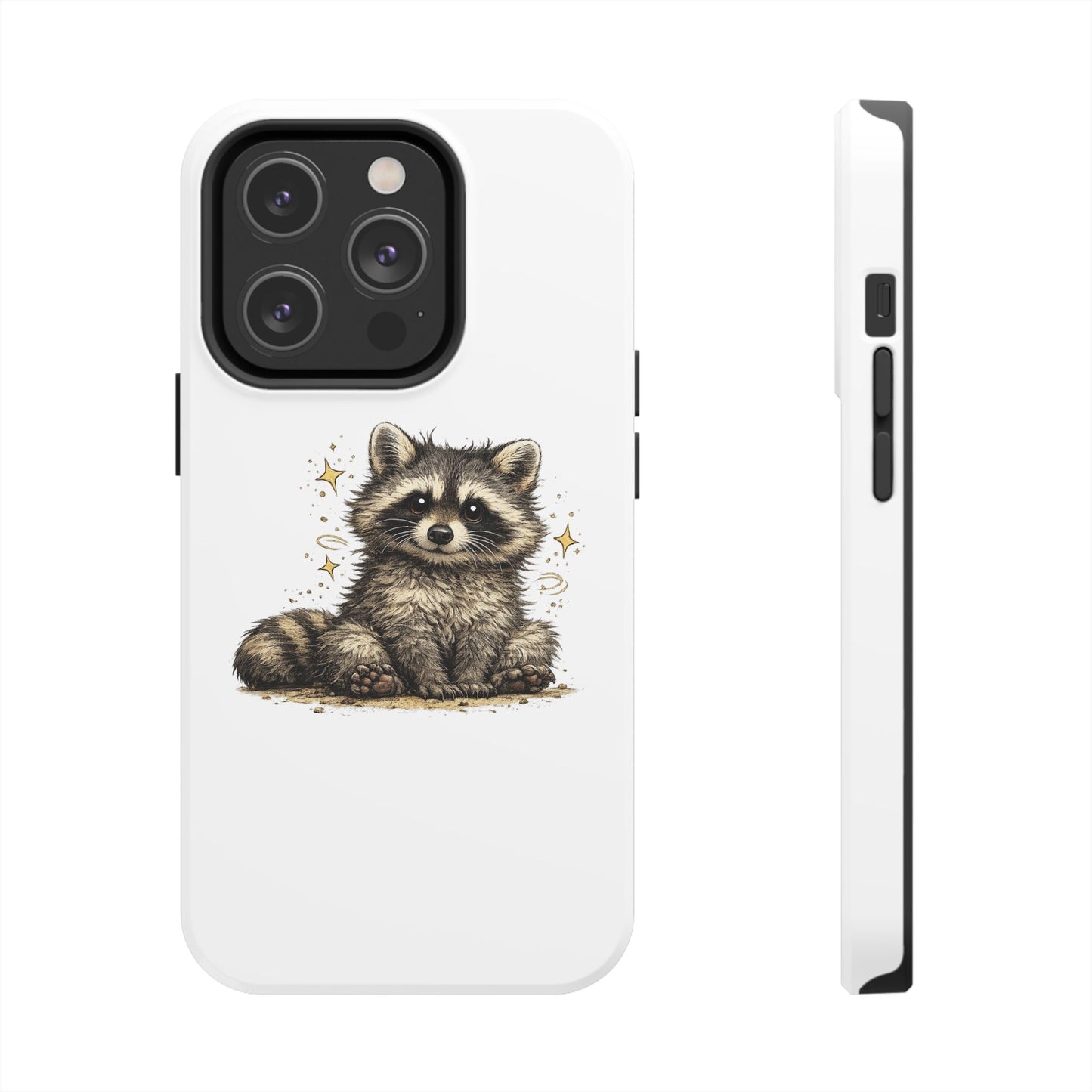 Sweet & Savage Raccoon Phone Case — Tough & Cute Protective Phone Cover
