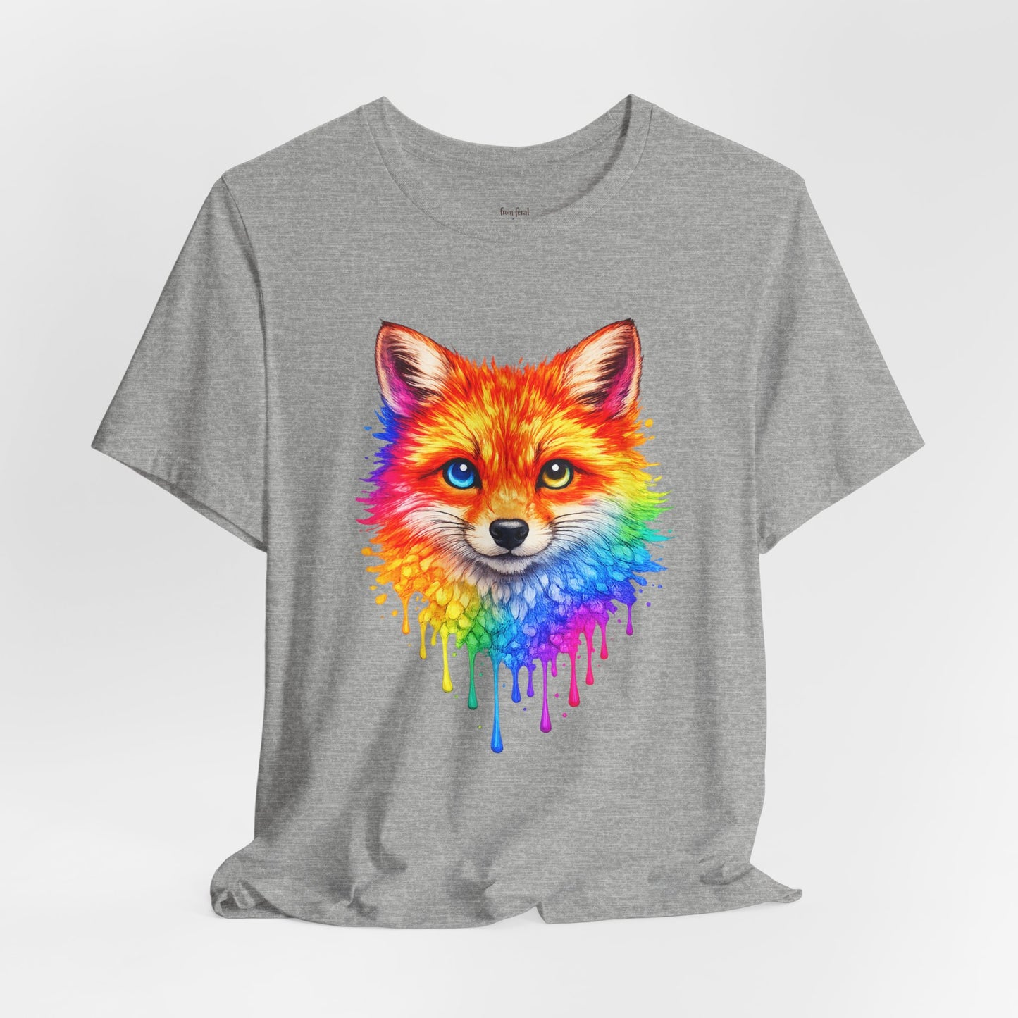 Watercolor Wildlife Fox T-Shirt