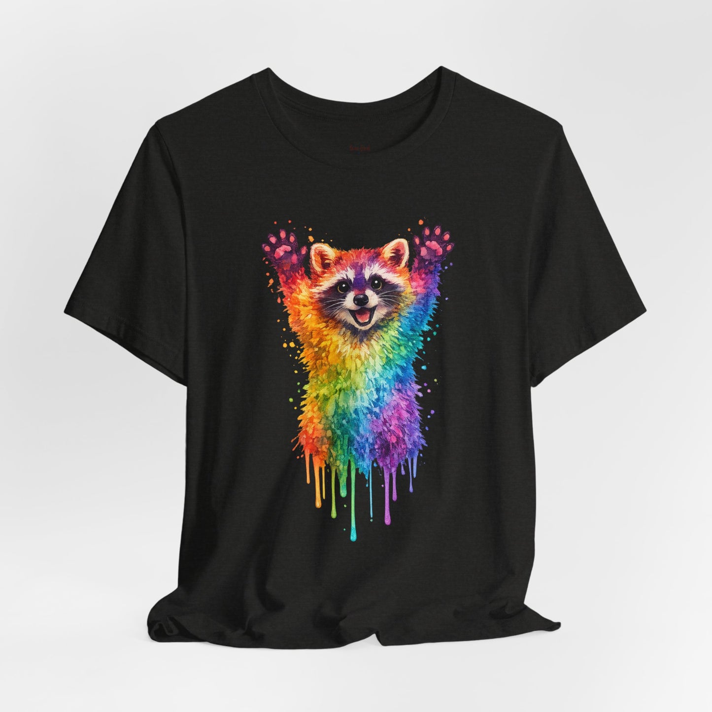 Watercolor Wildlife Raccoon T-Shirt