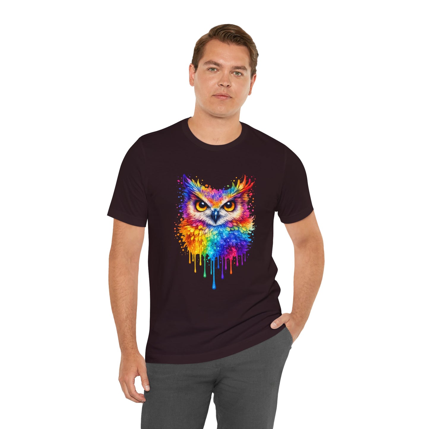 Watercolor Wildlife Owl T-Shirt