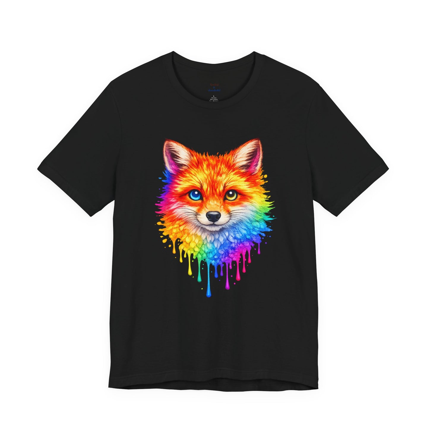 Watercolor Wildlife Fox T-Shirt