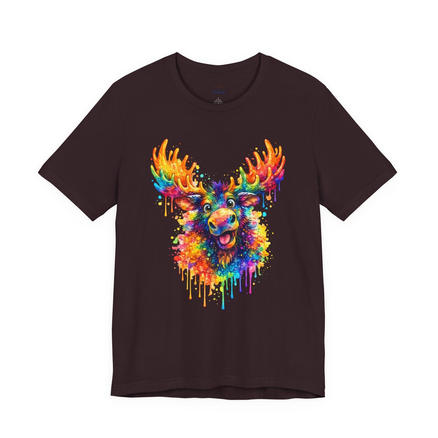 Watercolor Wildlife Moose T-Shirt