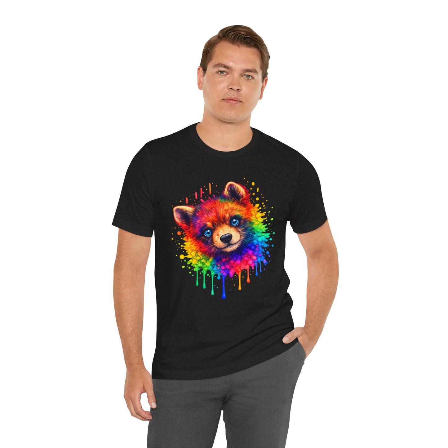 Watercolor Wildlife Bear Cub T-Shirt