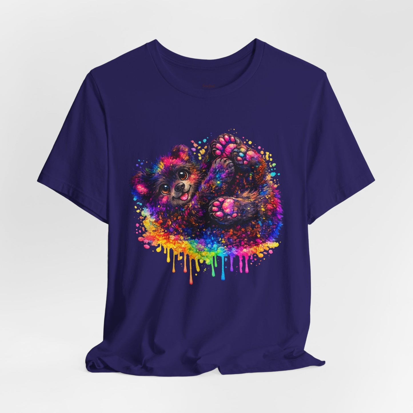 Watercolor Wildlife Bear Cub T-Shirt