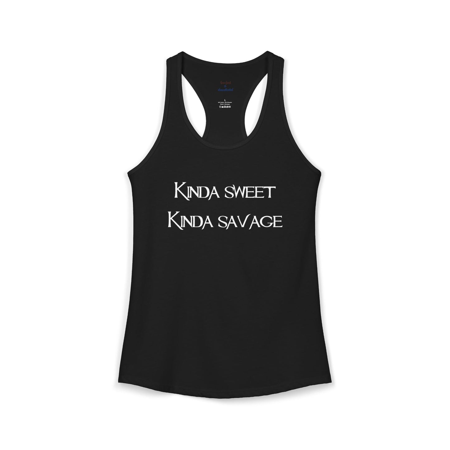 Kinda Both Racerback Tank