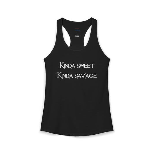 Kinda Both Racerback Tank