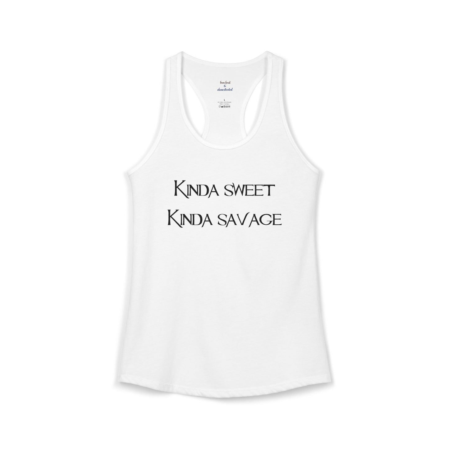 Kinda Both Racerback Tank