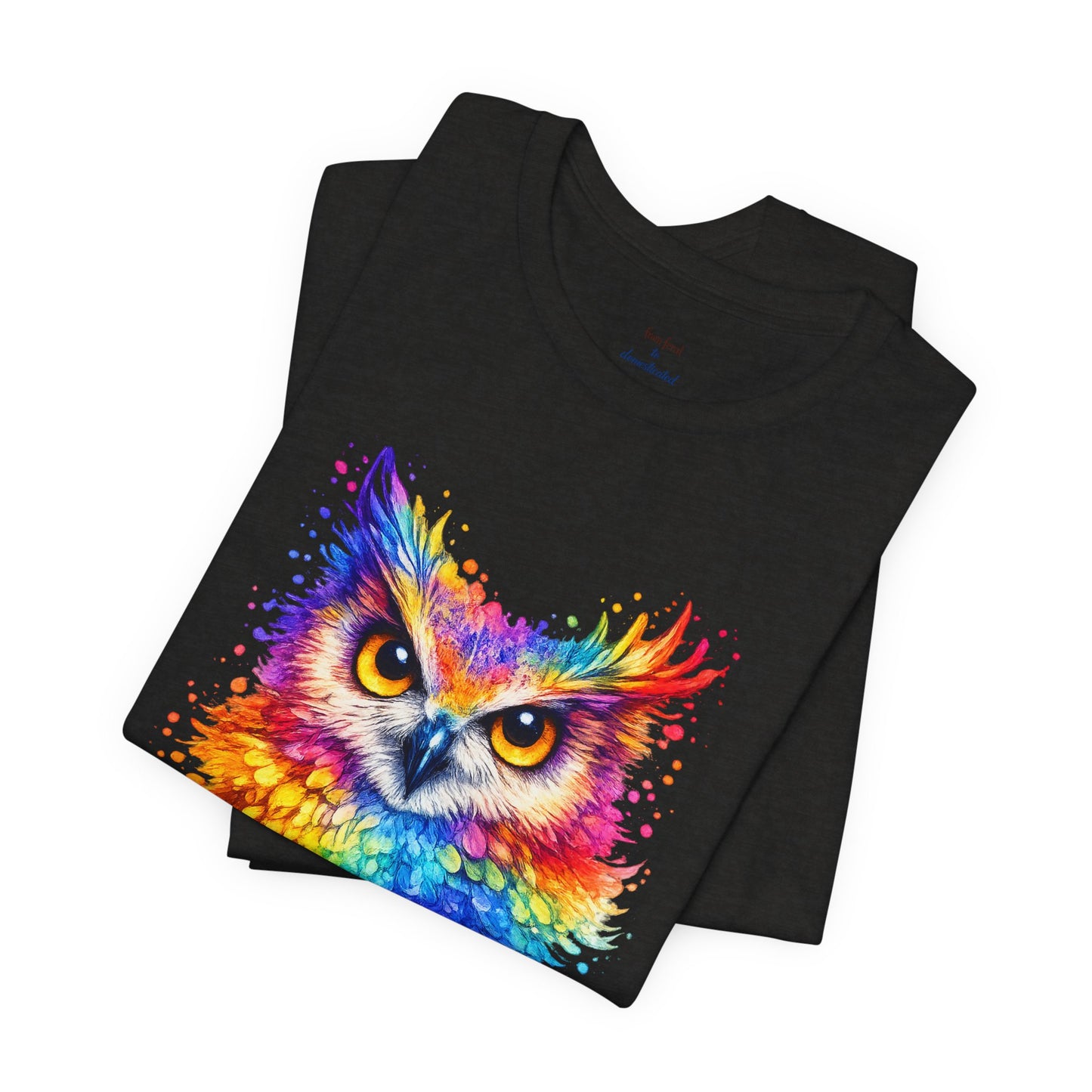 Watercolor Wildlife Owl T-Shirt