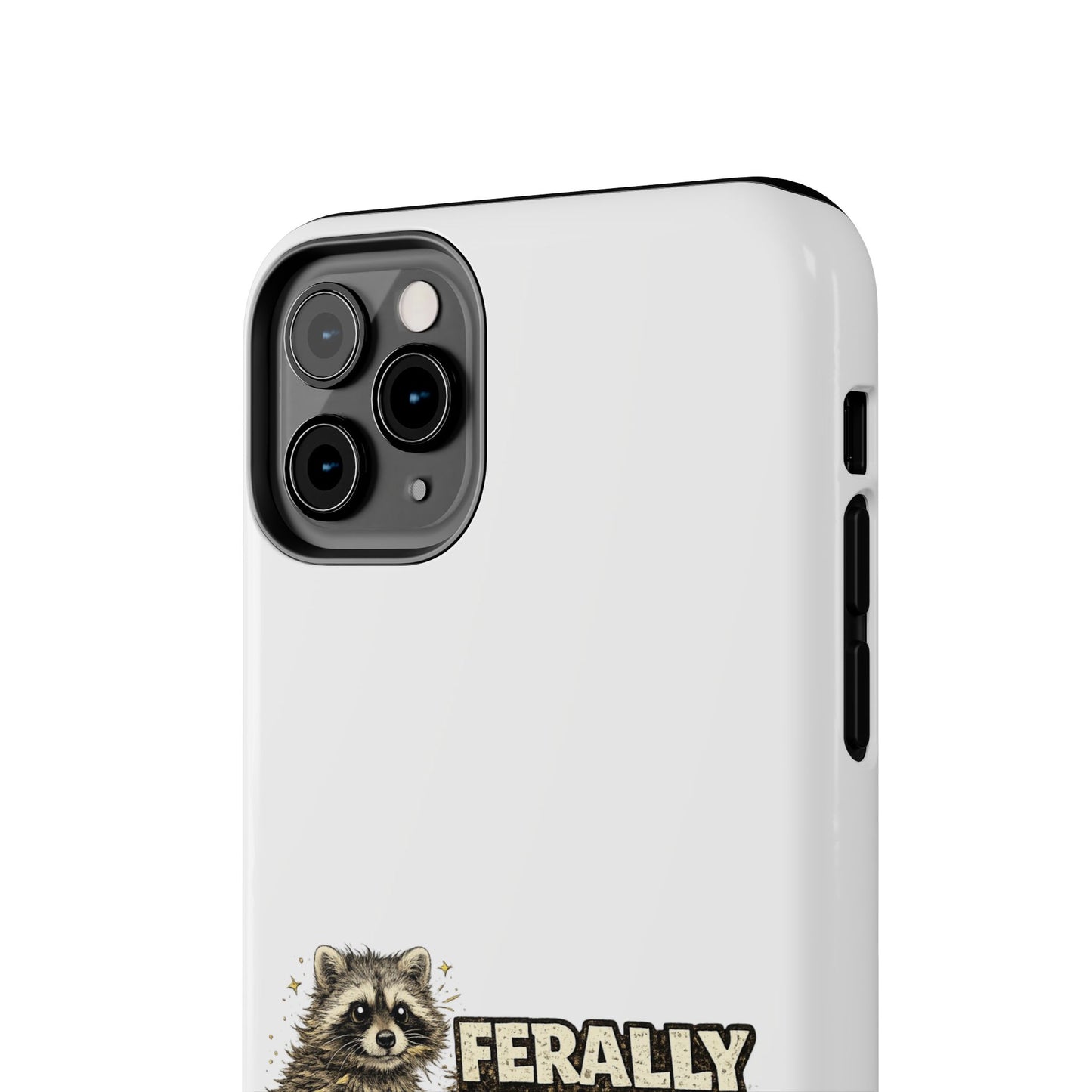 Ferally Raccoon Phone Case — Tough & Cute Protective Phone Cover