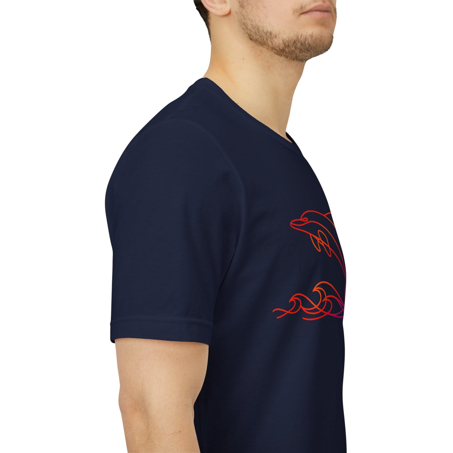 Dolphin Wild Lines T-Shirt