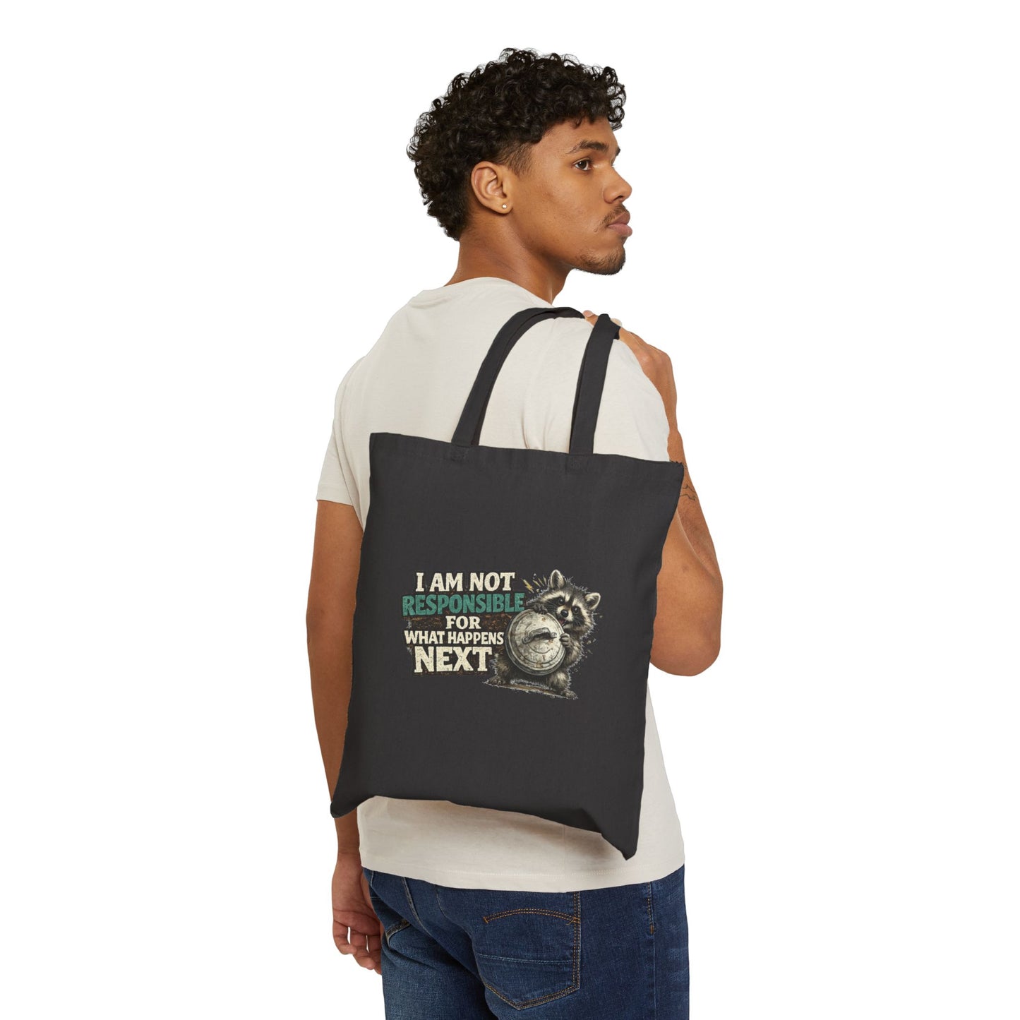 I'm Not Responsible Canvas Tote Bag