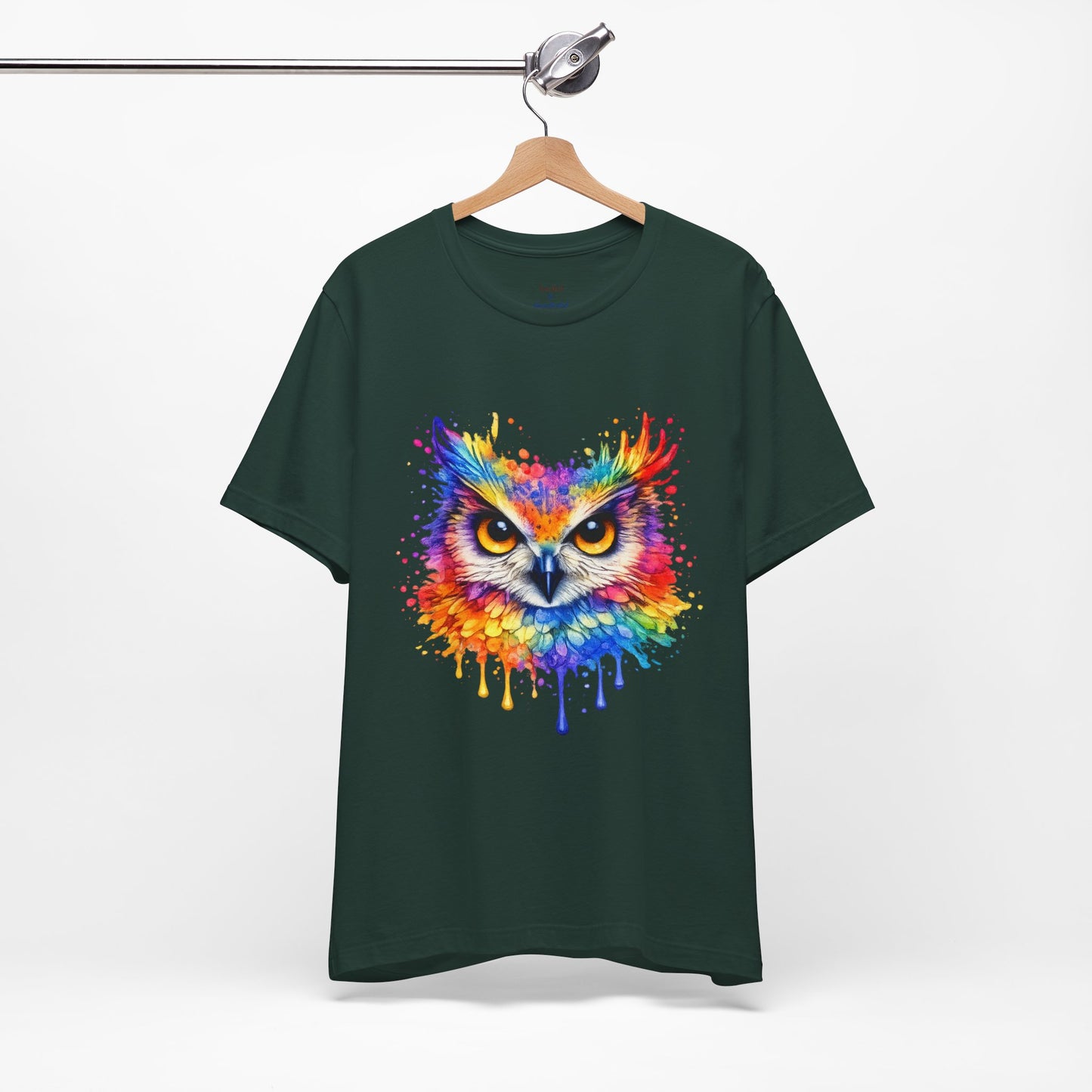 Watercolor Wildlife Owl T-Shirt