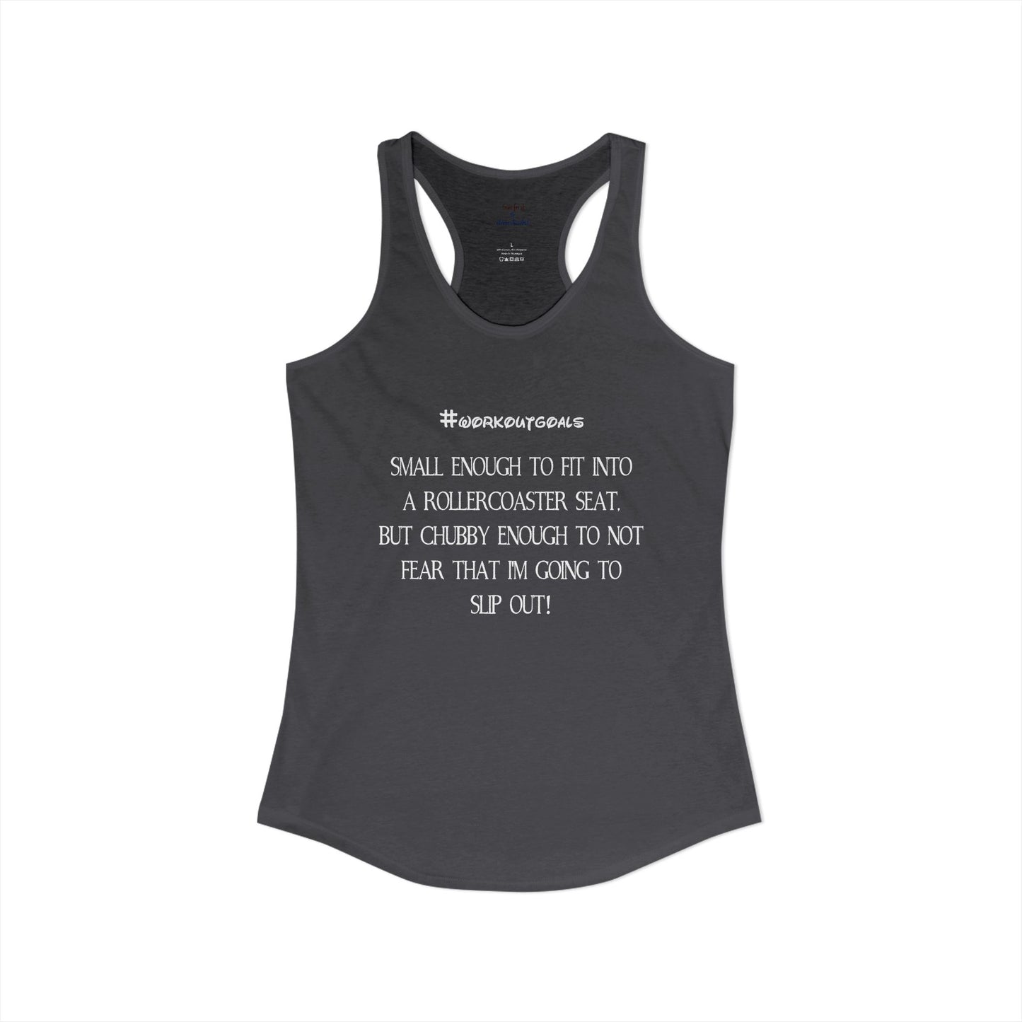Workout Goals Racerback Tank