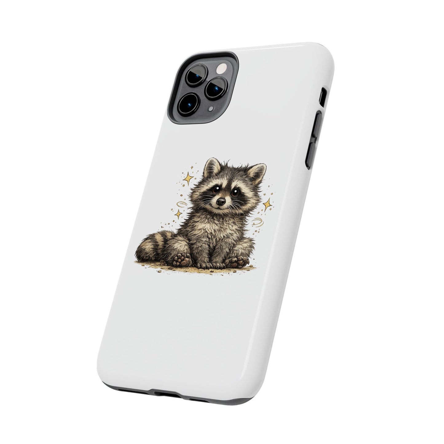 Sweet & Savage Raccoon Phone Case — Tough & Cute Protective Phone Cover