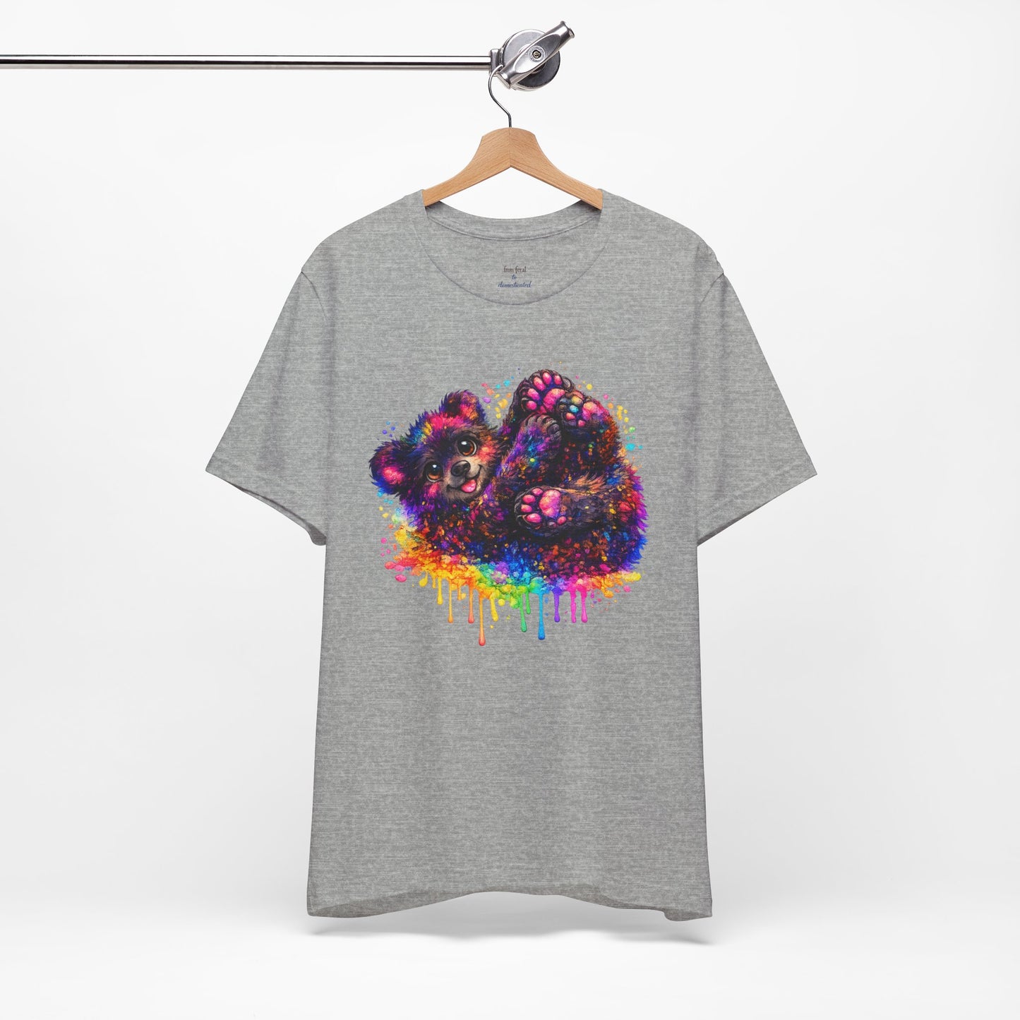 Watercolor Wildlife Bear Cub T-Shirt
