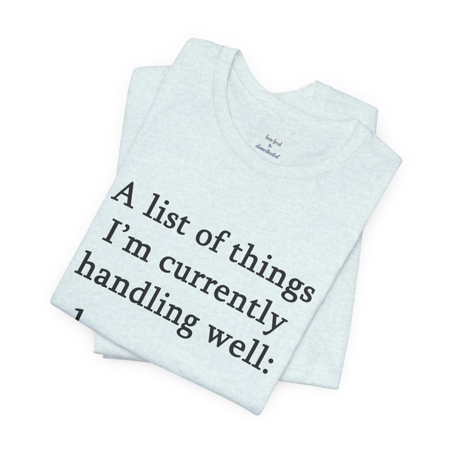 A List Tee
