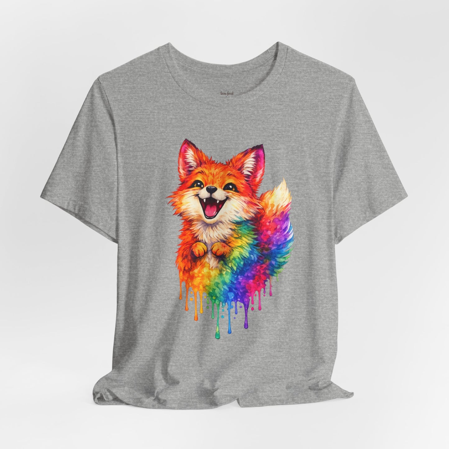 Watercolor Wildlife Fox T-Shirt