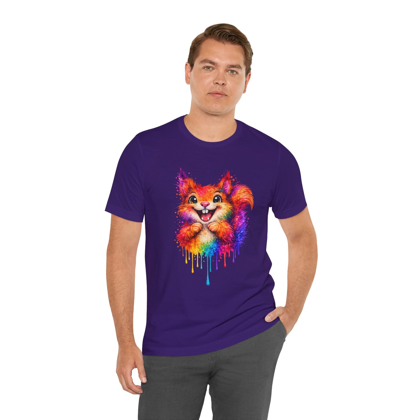 Watercolor Wildlife Squirrel T-Shirt
