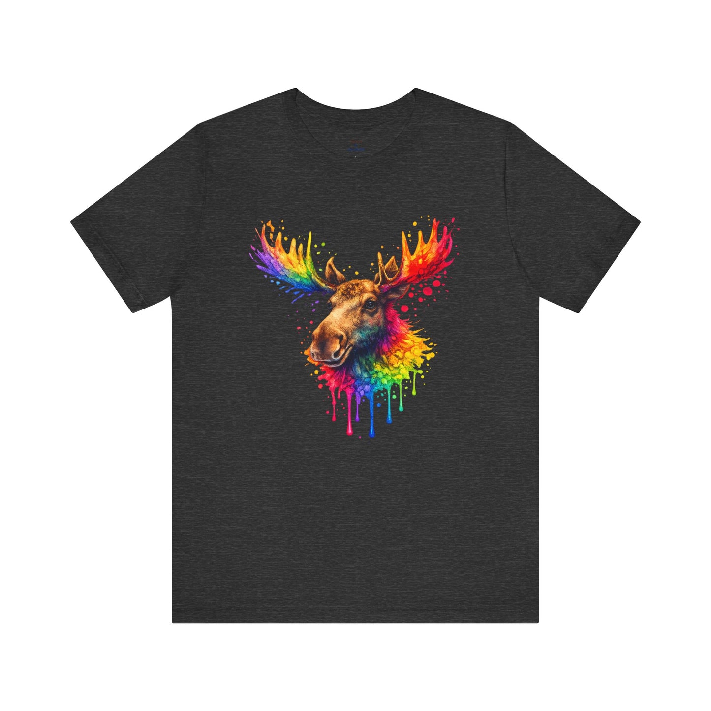 Watercolor Wildlife Moose T-Shirt