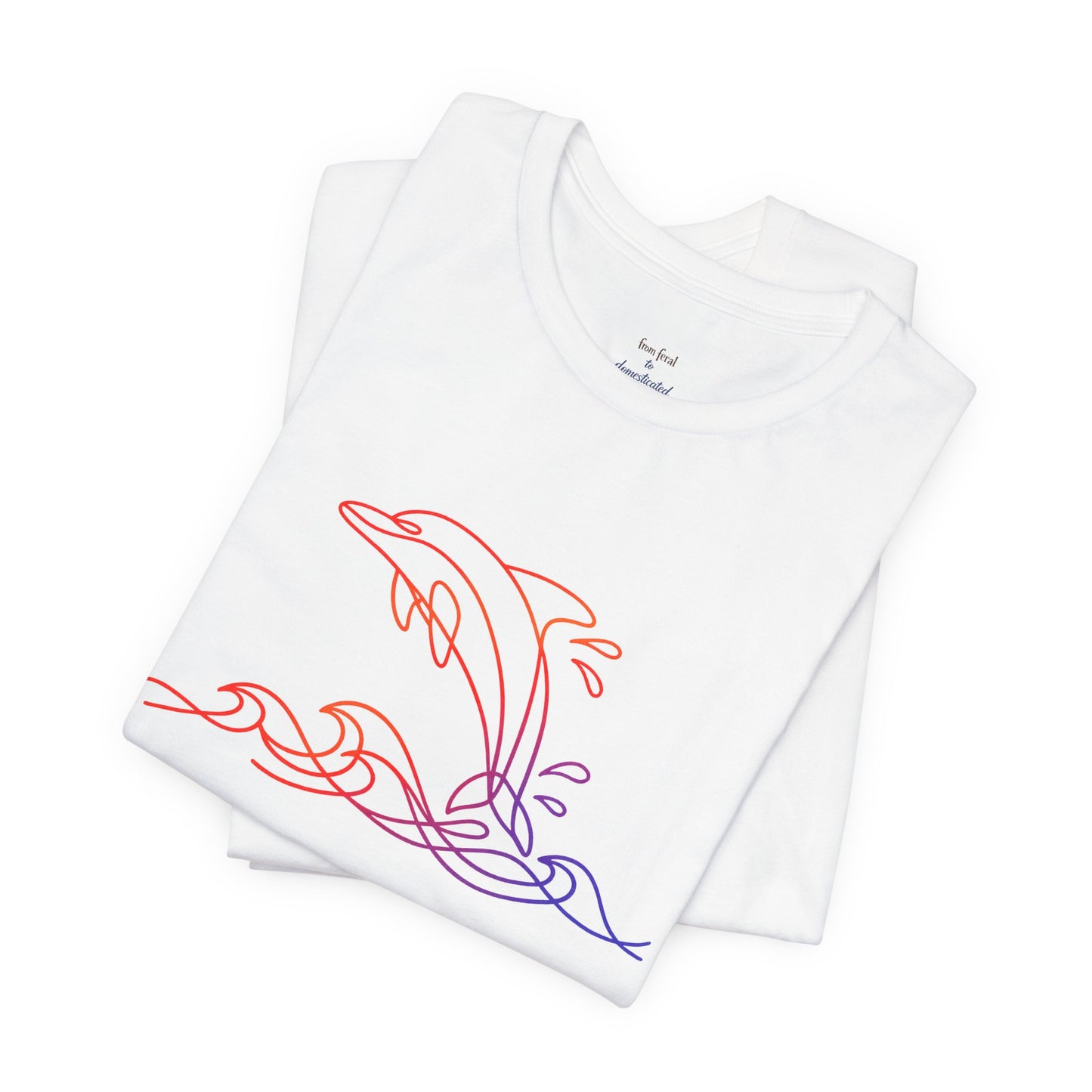 Dolphin Wild Lines T-Shirt