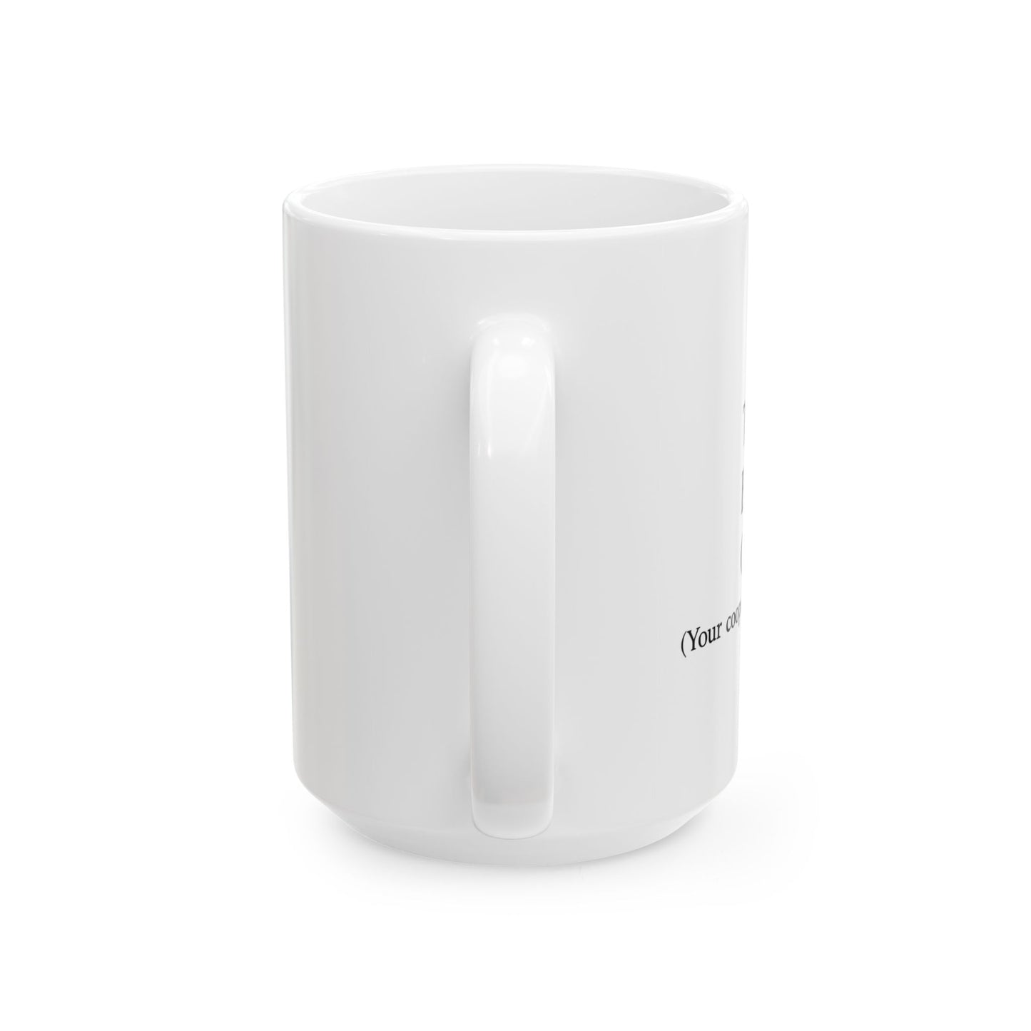 "No Talkee" Ceramic Mug  (11oz & 15oz)