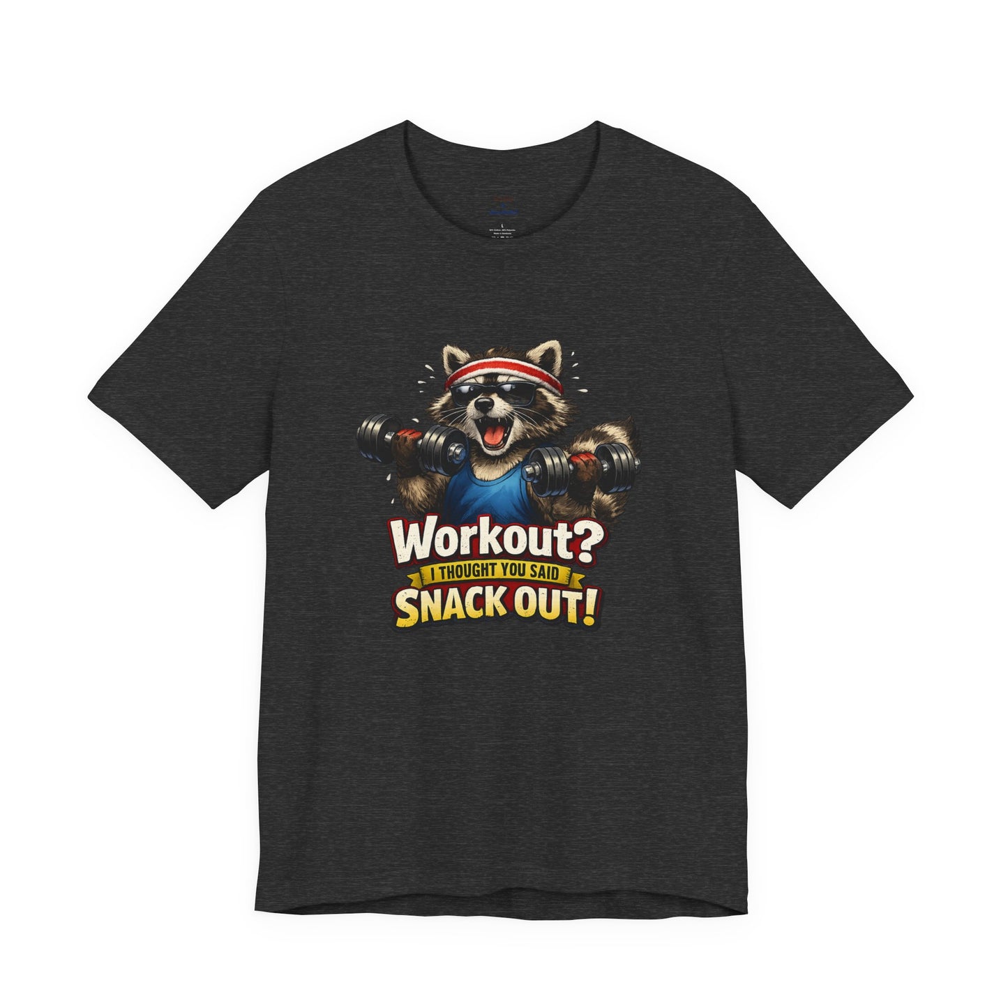 Snack Out Raccoon T-shirt