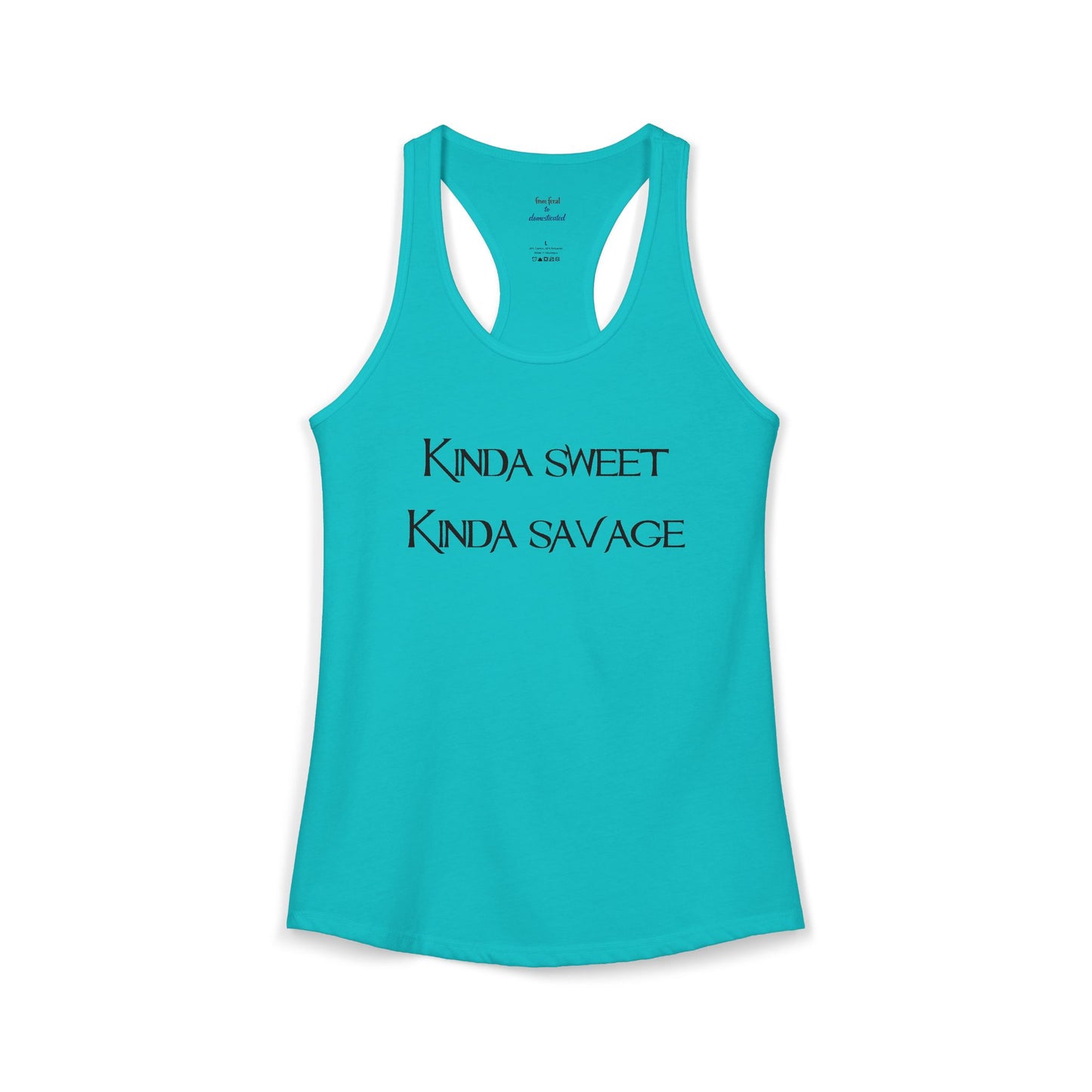 Kinda Both Racerback Tank