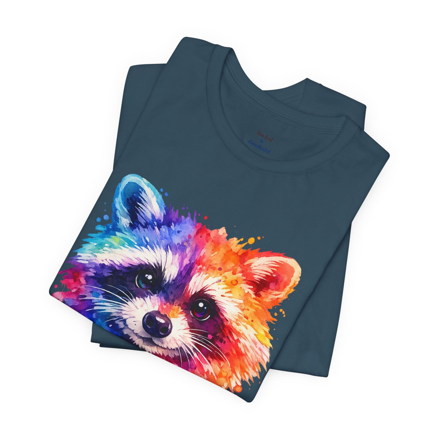 Watercolor Wildlife Raccoon T-Shirt