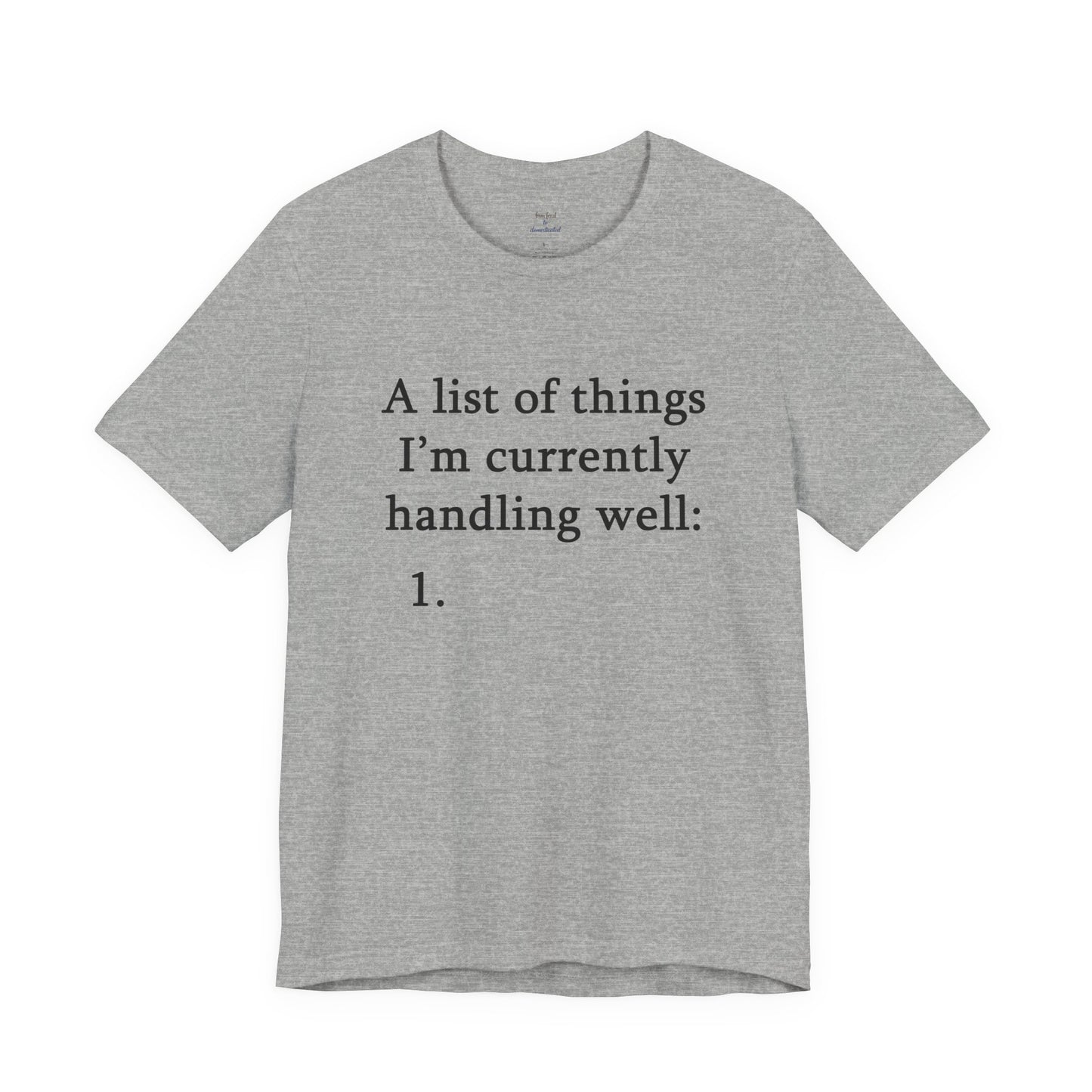 A List Tee