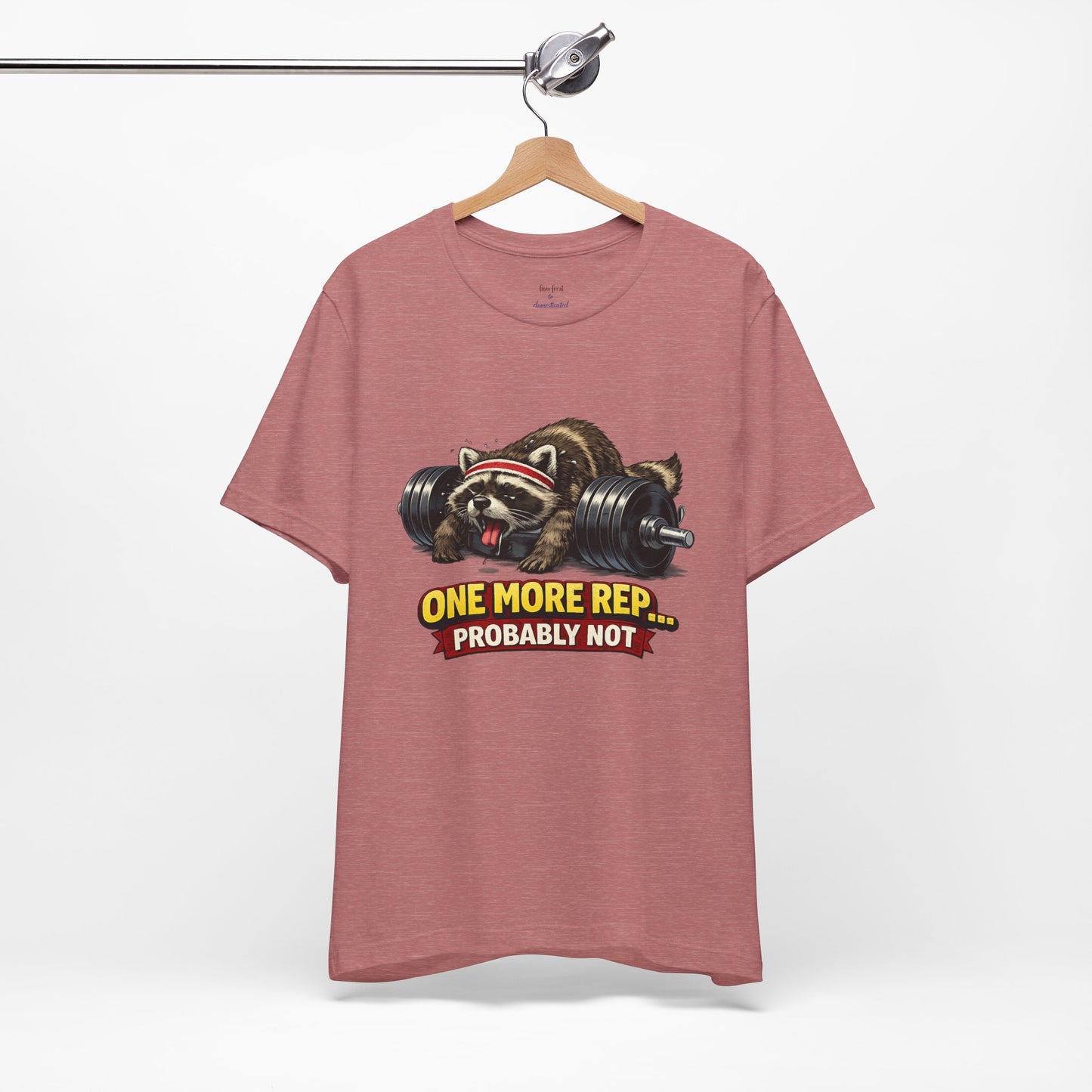 One More Rep Raccoon T-shirt